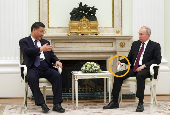 Putin poważnie chory? Podczas spotkania zauważono jeden znak