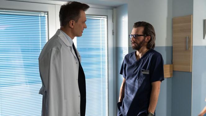 Na dobre i na złe, odc. 739. Bart (Piotr Głowacki), Falkowicz (Michał Żebrowski)