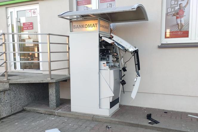 Kasy z bankomatu w Wijewie nie wypłacisz. W nocy (2.03.) ktoś wysadził bankomat