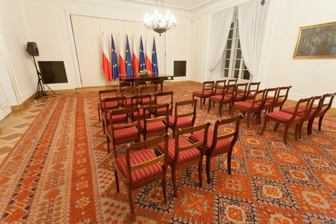  Nawroccy zamieszkają w Belwederze 