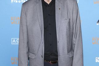 Wiktor Zborowski na premierze Dziadku, wiejemy