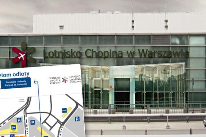 Lotnisko Chopina - Strefa Kiss&Fly