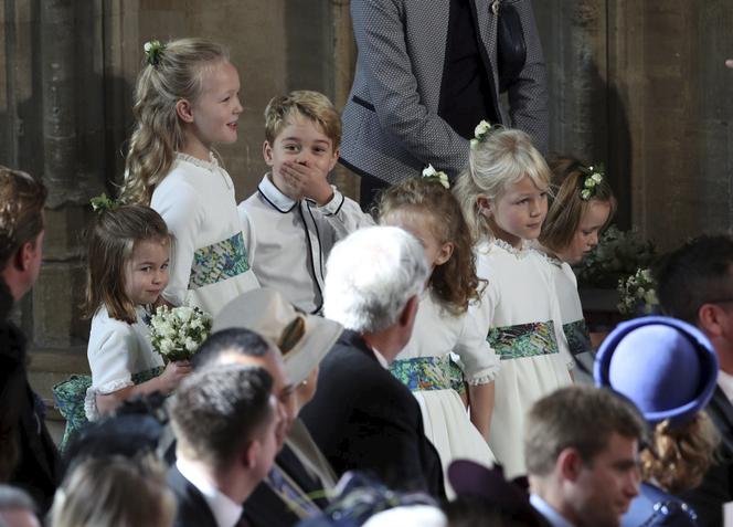 Dzieci skradły show na ślubie księżniczki Eugenii