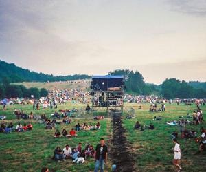 Pierwszy w historii Przystanek Woodstock w 1995 roku w Czymanowie