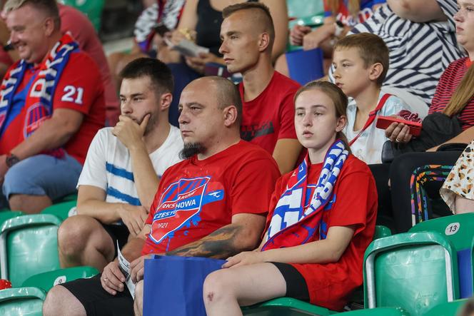 Kibice na meczu Raków Częstochowa - FC Kopenhaga