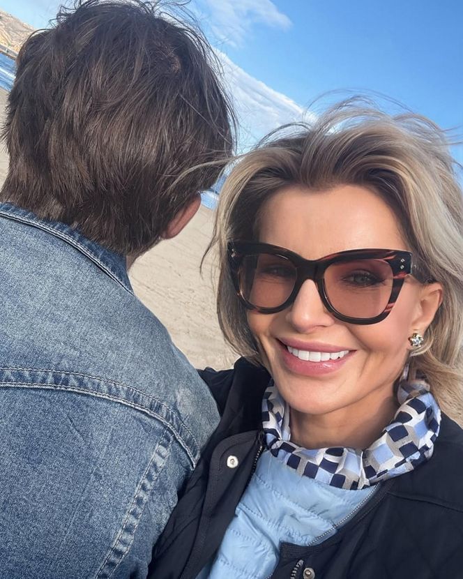 Joanna Racewicz i syn