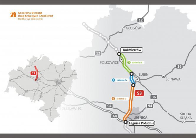 Zadania na trasie S3