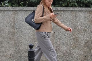 Minister Katarzyna Pełczyńska-Nałęcz na zakupach. 