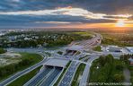 Tunel w Zielonkach na północnej obwodnicy Krakowa