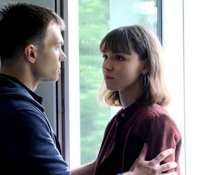 M jak miłość odc. 1887. Tomek Kubicki (Chris Cugowski), Justyna (Marta Malinowska)