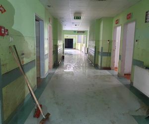 Miejscowy szpital zniszczony przez powódź