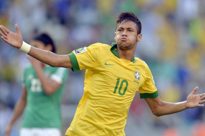 Neymar, Brazylia - Meksyk, Puchar Konfederacji 2013