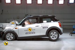 MINI Cooper rozbity na 4 gwiazdki przez Euro NCAP – WIDEO