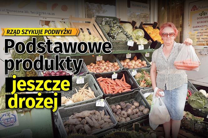 Podstawowe produkty jeszcze drożej