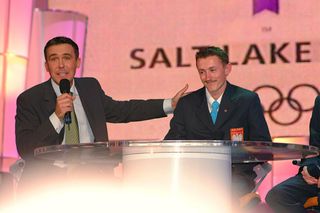 Maciej Kurzajewski i Adam Małysz