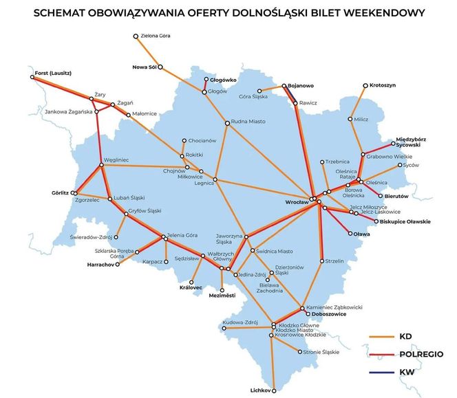 Jak tanio podróżować w długi weekend? Pociągiem po Dolnym Śląsku za mniej niż 30 zł!
