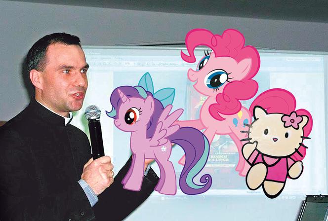 Szatan przyjecha na kucyku pony