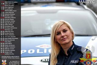 Marzec 2016 - kalendarz z policjantkami