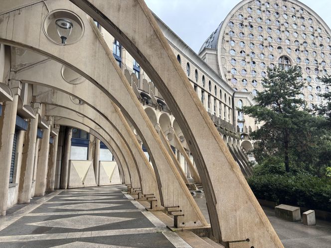 Picasso's Arenas. Budynek mieszkalny położony w Noisy-le-Grand pod Paryżem