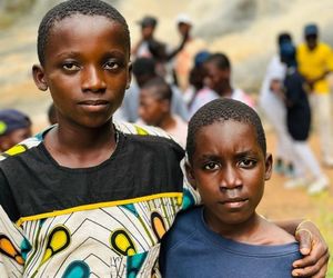 Łukasz Lis w Afryce