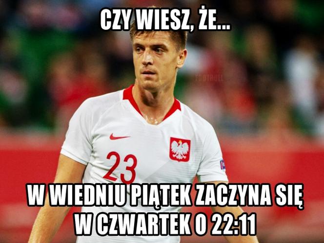 Memy po meczu Austria - Polska (0:1) w el. Euro 2020