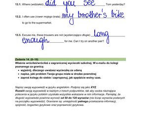 Egzamin ósmoklasisty język angielski 2025: ODPOWIEDZI i ARKUSZE CKE [15.05.2025]