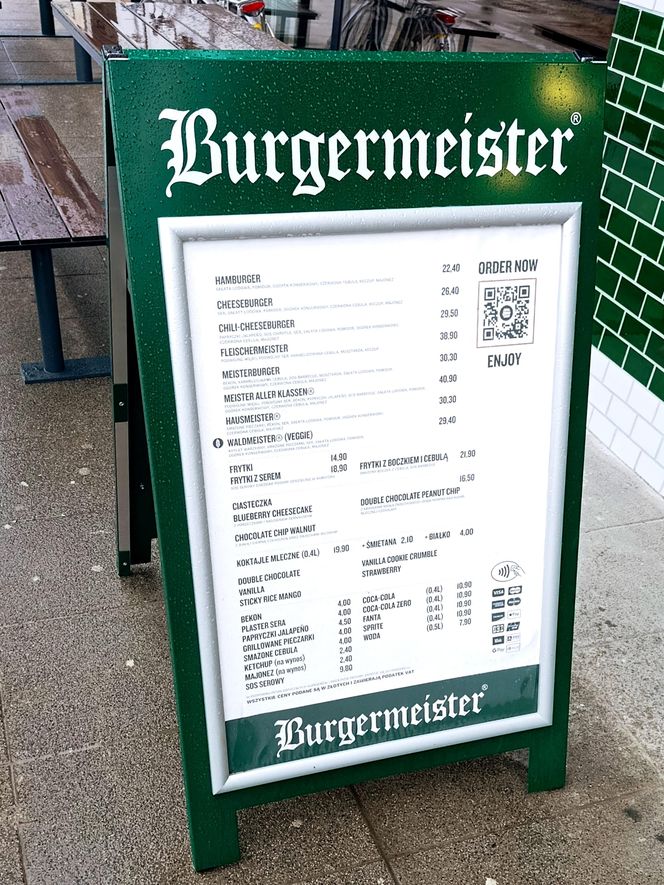 Burgermeister otworzył lokal w Szczecinie