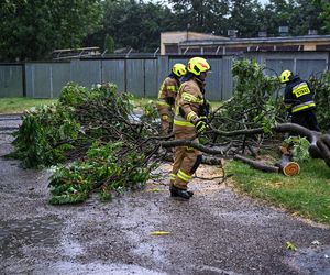  Skutki nawałnic na południu Polski.