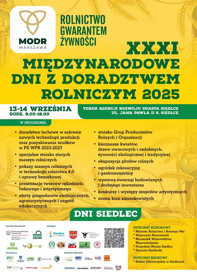 targi rolne w Siedlcach 2025