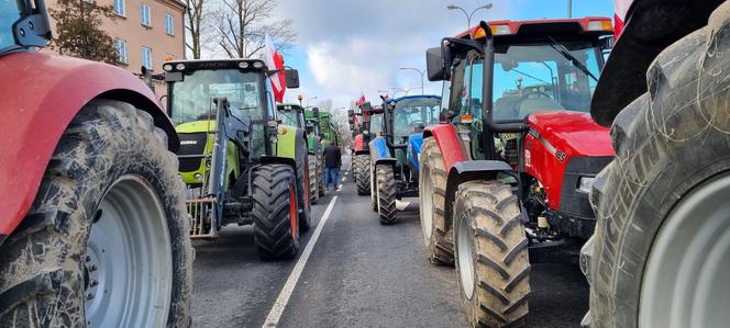 Protest rolników w Lublinie [GALERIA]