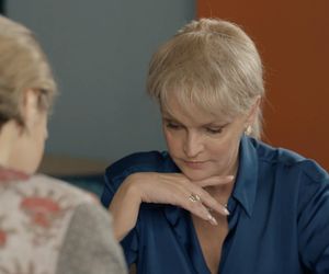 Barwy szczęścia odc. 3196. Małgorzata (Adrianna Biedrzyńska), Malwina (Joanna Gleń)