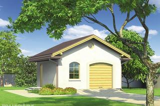 Garaż z pomieszczeniem gospodarczym G43