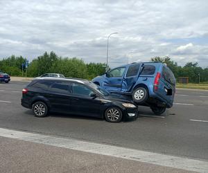 Wypadek ul. Kuronia w Białymstoku