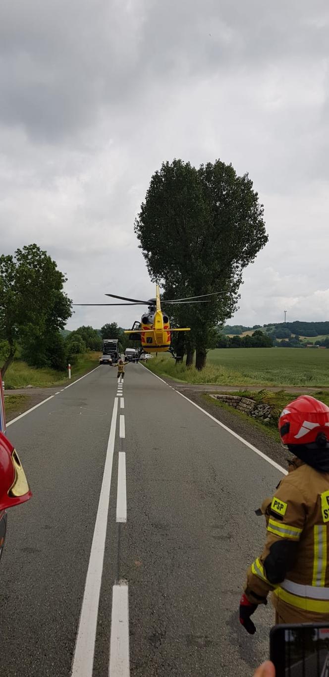 Tragiczny wypadek w Wierzchosławicach na DK 5