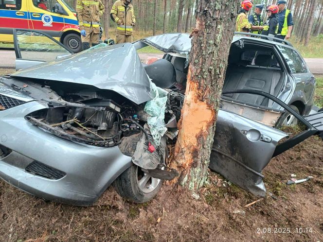 Cztery osoby, w tym dziecko, poszkodowane w wypadku