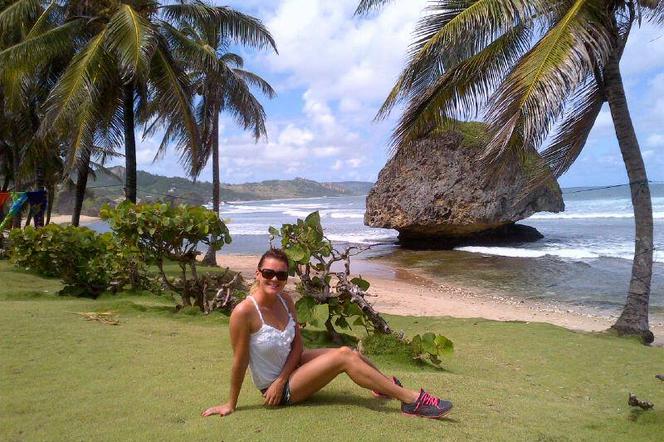 Agnieszka Radwańska, wakacje na Barbadosie