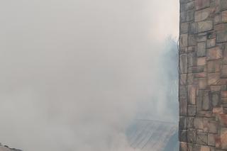 Białystok. Pożar hali sportowej przy ul. Jagiełły [3.12.2022]