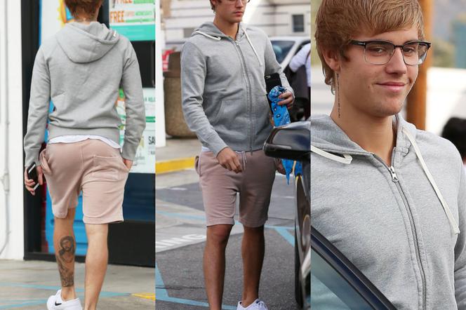 Justin Bieber na stacji benzynowej