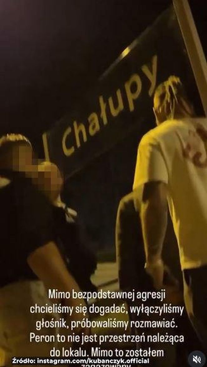 Kubańczyk zaatakowany w Chałupach