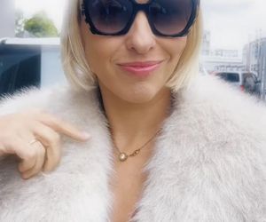 M jak miłość. Dorota (Iwona Rejzner) na planie