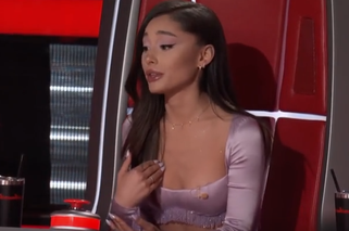 Ariana Grande ZAPŁAKANA w amerykańskim The Voice. Rola jurorki ją przerosła?