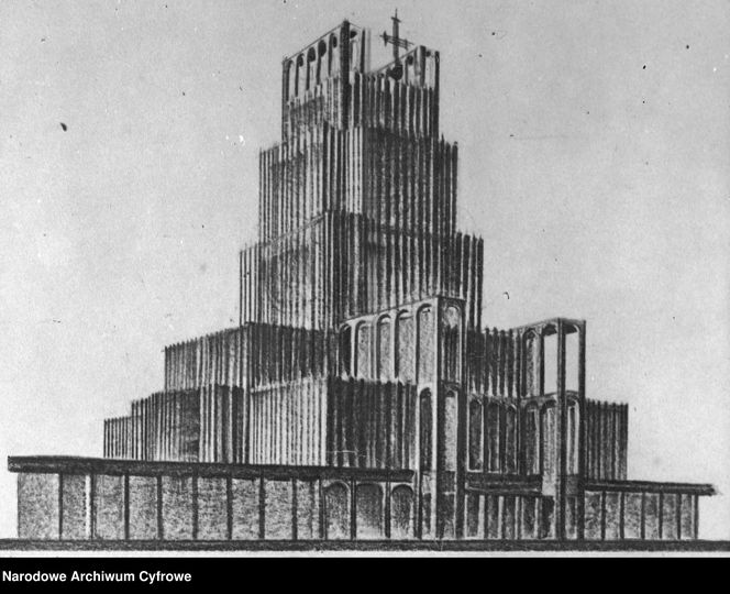 Projekt świątyni Opatrzności Bożej w Warszawie