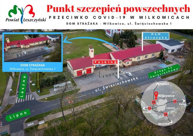 Otwarty został drugi Punkt Szczepień Powszechnych w powiecie leszczyńskim