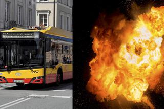 Wybuch w warszawskim autobusie! Z kurtki chłopaka zaczęły strzelać iskry Relacja pasażerów