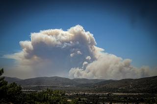 Uciekli przed ogniem, spali na trawnikach. Koszmar turystów z Polski na Rodos