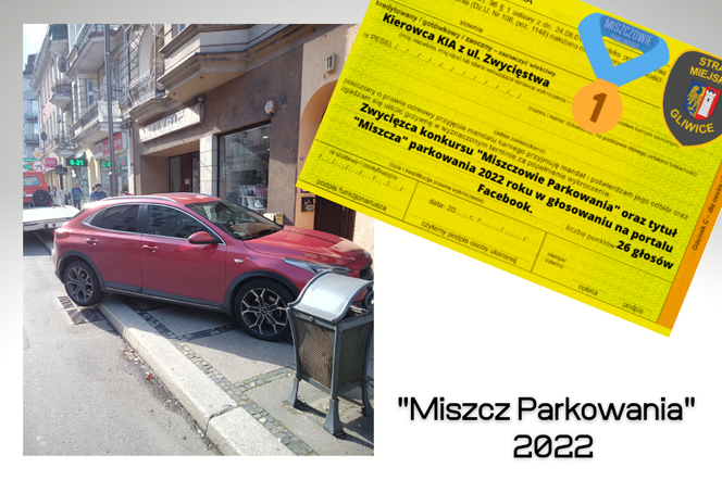 Miszcz parkowania 2022 w Gliwicach - 1 miejsce