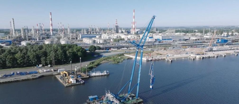 Tak powstaje Terminal Przeładunkowy na Martwej Wiśle