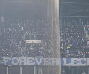 ZDJĘCIA kibiców na meczu Górnik Zabrze-Lech Poznań