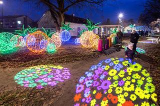 Iluminacja Wola Park