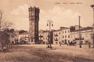 Lata 1916-1917 , Lublin. Wieża ciśnień